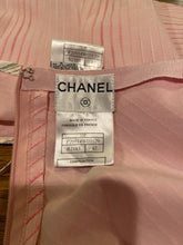 Load image into Gallery viewer, Chanel 03P, 2003 Spring pink camisole top matching Pleated accordion skirt set FR 42 US 8