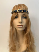 Load image into Gallery viewer, Chanel 08C 2008 Cruise Denim Gold Chain Headband/Necklace/Bracelet