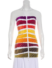 Load image into Gallery viewer, Chanel 2014 Spring Resort Cruise RTW Colorama swim Top FR 34 US 2/4