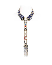 Load image into Gallery viewer, Chanel 2019, 19A Logomania Collection Letters Multicolor Necklace