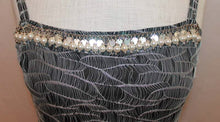 Load image into Gallery viewer, Chanel 05A 2005 Fall pearl trim Lace overlay Black Tank Top Camisole Blouse FR 40 US 6