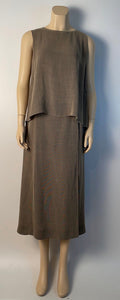 Chanel Vintage 99P 1999 Spring brown skirt and matching top US 4/6