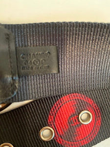 Rare Chanel Vintage 04P, 2004 Spring Disc Cassette Record Fabric Belt