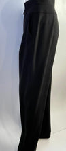 Load image into Gallery viewer, Chanel 99C 1999 Cruise Vintage Black Wool Trousers Slacks Pants FR 44 US 10