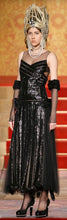 Load image into Gallery viewer, Chanel 2009 Fall 09A Paris Moscow Bicolor Patent Leather Satin Pearls Platform Heel Pumps EU 40 US 9/9.5