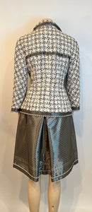 Rare Chanel 09P 2009 Spring Jacket Skirt Suit FR 42/44 US 8