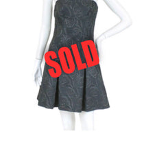 Load image into Gallery viewer, Chanel 09P, 2009 Spring Navy blue Tube Tennis Theme Dress FR 38 US 4