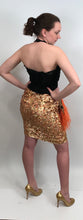 Load image into Gallery viewer, 95A, 1995 Fall Vintage Chanel elaborate Lace Halter Evening Top Blouse US 2-4