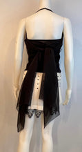 Load image into Gallery viewer, Rare Chanel 01P 2001 Spring Runway Flower Cape Blouse Top FR 38 US 4