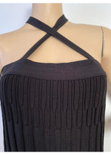 Load image into Gallery viewer, NWT Chanel 09P 2009 Spring Black Pleated Dress FR 40 US 4/6