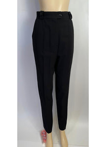 Chanel 99P 1999 Spring Black Pant Trousers FR 40