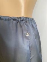 Load image into Gallery viewer, Chanel 00C 2000 Cruise Resort Dusty Blue Silk Skirt Set