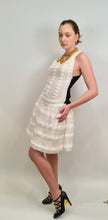 Load image into Gallery viewer, Chanel 2015 Spring Summer Delicate White and Black Dress FR 38 US 4/6