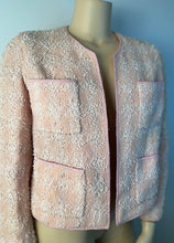Load image into Gallery viewer, Vintage Chanel 96P 1996 Spring Pink and Creme Jacket FR 48 US 12/14