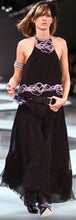 Load image into Gallery viewer, RARE Chanel 02C 2002 Cruise open back sleeveless Top Blouse Embellished with yards of pearls in various colors FR 40 US 4/6