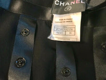 Load image into Gallery viewer, Vintage Chanel 03A, 2003 Fall Snap Collection Black Mini Dress Top Tunic FR 38 US 2/4