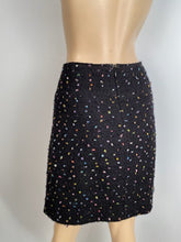Load image into Gallery viewer, 1980’s Collection 23 Chanel Black Multicolor Confetti Jacket Skirt Suit Set US 8/10