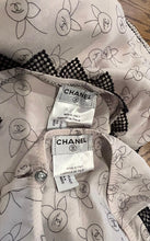 Load image into Gallery viewer, Rare Chanel Vintage 03A 2003 Fall Silk Lingerie 2 Piece sleepwear set boy short tank top camisole FR 40 US 6