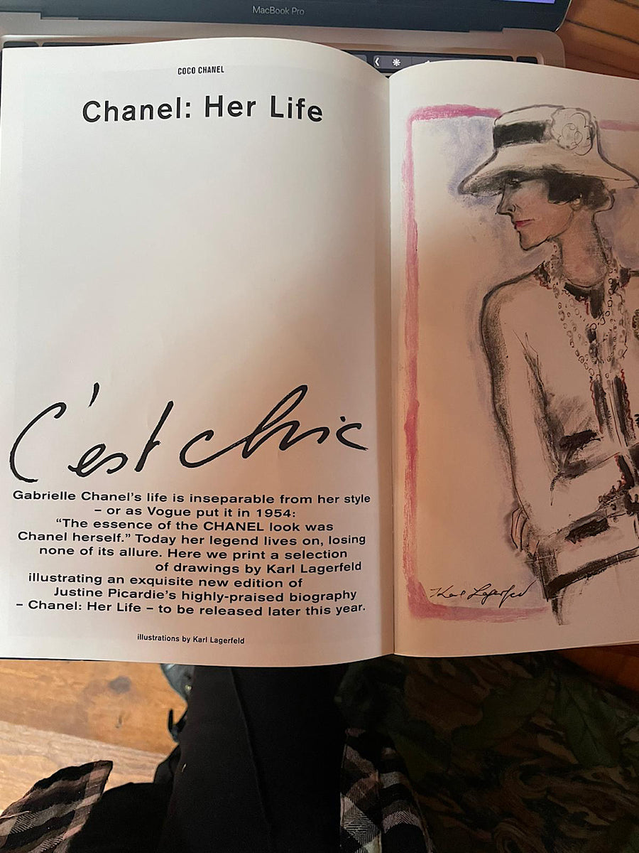 vogue on coco chanel book