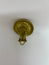 Load image into Gallery viewer, 1980’s Rare! Chanel Vintage Round Anchor Gold Metal CC Logo Clip On Earrings