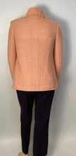 Load image into Gallery viewer, Vintage Chanel 01A, 2001 Fall tweed pink with light yellow Jacket FR 44/46