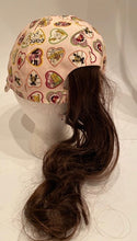 Load image into Gallery viewer, Chanel 06P, 2006 Spring CC Coco logo hearts pink multicolor cotton Hat Baseball Cap