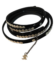 Load image into Gallery viewer, Chanel 03P, 2003 Spring extra long black buttons wrap around belt sz 80/32