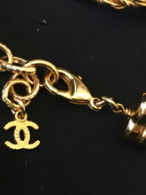 Load image into Gallery viewer, Chanel 19A 2019 Fall Paris Egypt Nile Collection Long Gold Rope Necklace with Stones
