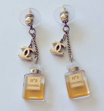 Load image into Gallery viewer, Chanel 05P 2005 Spring Mini Perfume Bottle Earrings