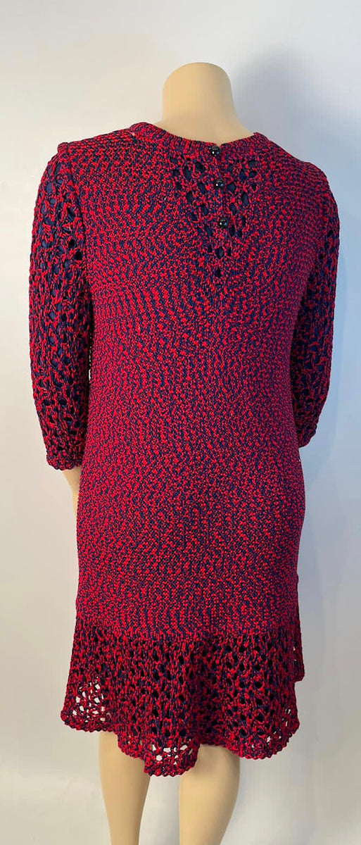 chanel crochet dress