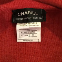 Load image into Gallery viewer, Chanel Identification 00A 2000 Fall Autumn Rust turtleneck Cashmere Sweater Top FR 40 US 4