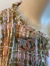 Load image into Gallery viewer, Chanel 12A 2012 Fall Pre Fall Paris Bombay Pink Multicolor Metallic Tweed Jacket FR 40 US 4/6