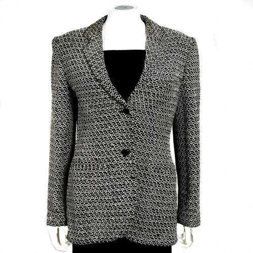 100% Auth Chanel 07C Sought after GRAFFITI Ecru Tweed Lace CC logo Jacket  FR38 Multiple colors ref.216616 - Joli Closet