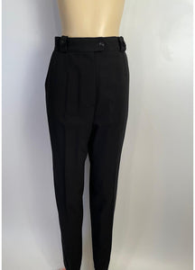 Chanel 99P 1999 Spring Black Pant Trousers FR 40
