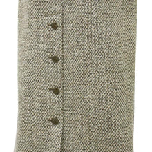 Load image into Gallery viewer, Chanel Vintage 98A, 1998 Fall Tweed Pleated Beige Taupe Jacket Maxi Skirt Set US 4/6
