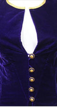 Load image into Gallery viewer, Rare 93P, 1993 Spring Vintage Chanel purple velvet jacket FR 36 US 2/4