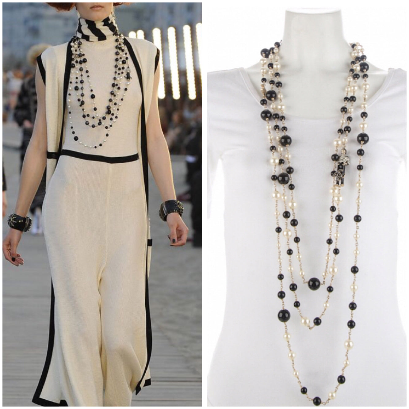 Chanel in 2023  Chanel jewelry, Coco chanel fashion, Chanel pearls