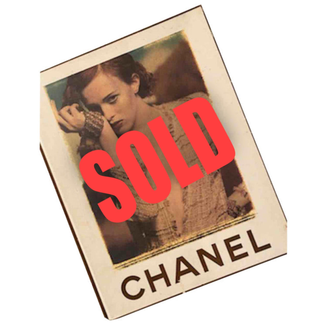 Vintage Rare Chanel 98P 1998 Spring Hardcover catalog Book