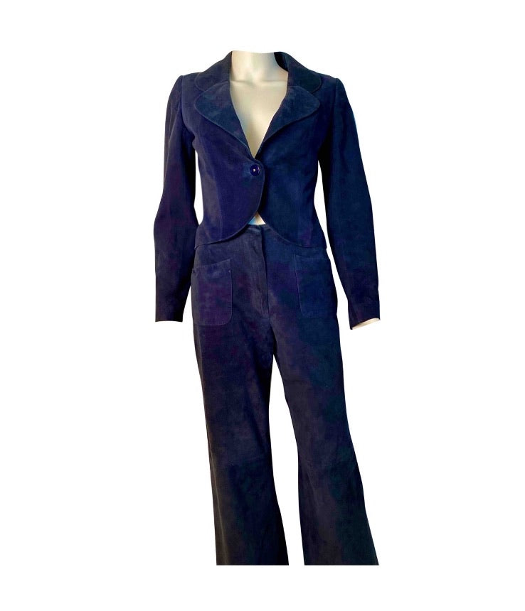 HelensChanel Chanel 02C 2002 Cruise Blue Skirt Suit