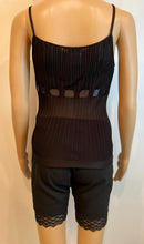 Load image into Gallery viewer, Chanel 06C 2006 Cruise Black Ribbon Camisole Blouse Top FR 36 US 2/4