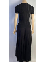 Load image into Gallery viewer, Chanel 05P, 2005 Spring Black Cotton knit interlocking CC logo Blouse top FR 40 US 2/4