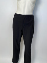 Load image into Gallery viewer, Vintage Chanel 01P, 2001 Spring Black Straight Leg Pants Trousers FR 40