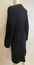 Load image into Gallery viewer, Vintage Chanel 98A, 1998 Fall black skirt suit FR 36