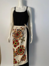 Load image into Gallery viewer, Large Vintage Chanel Jewel Multicolor Print Silk Scarf