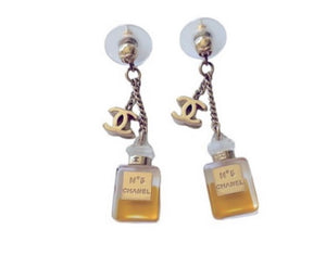 Chanel 05P 2005 Spring Mini Perfume Bottle Earrings