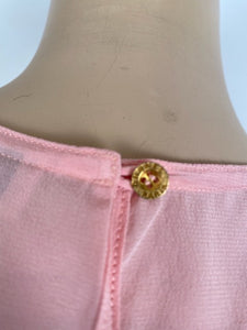 Vintage Chanel Pink Camisole Shell Blouse US 8/10
