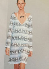 Load image into Gallery viewer, Vintage Chanel 05P, 2005 Spring Cotton Tunic Swim Cover Up Logo Dress FR 38 US 4/6