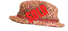 Load image into Gallery viewer, Vintage Chanel pink green multicolor wool tweed hat size 57