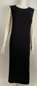 Chanel Boutique vintage summer black long maxi dress US 10/12