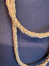 Load image into Gallery viewer, Chanel 19A 2019 Fall Paris Egypt Nile Collection Long Gold Rope Necklace with Stones